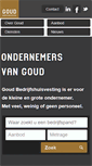 Mobile Screenshot of goud-bhv.nl